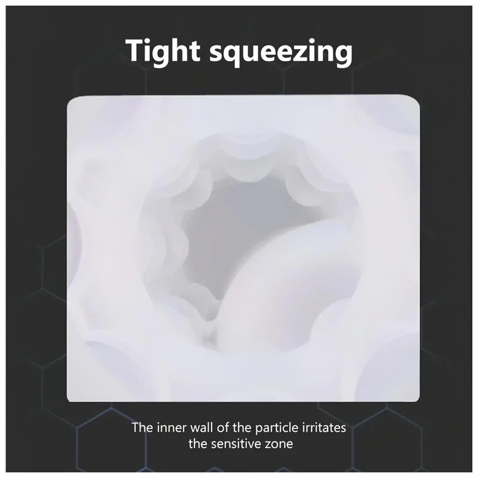 Lonely - szívó, melegítő maszturbátor hangeffektussal (fehér)