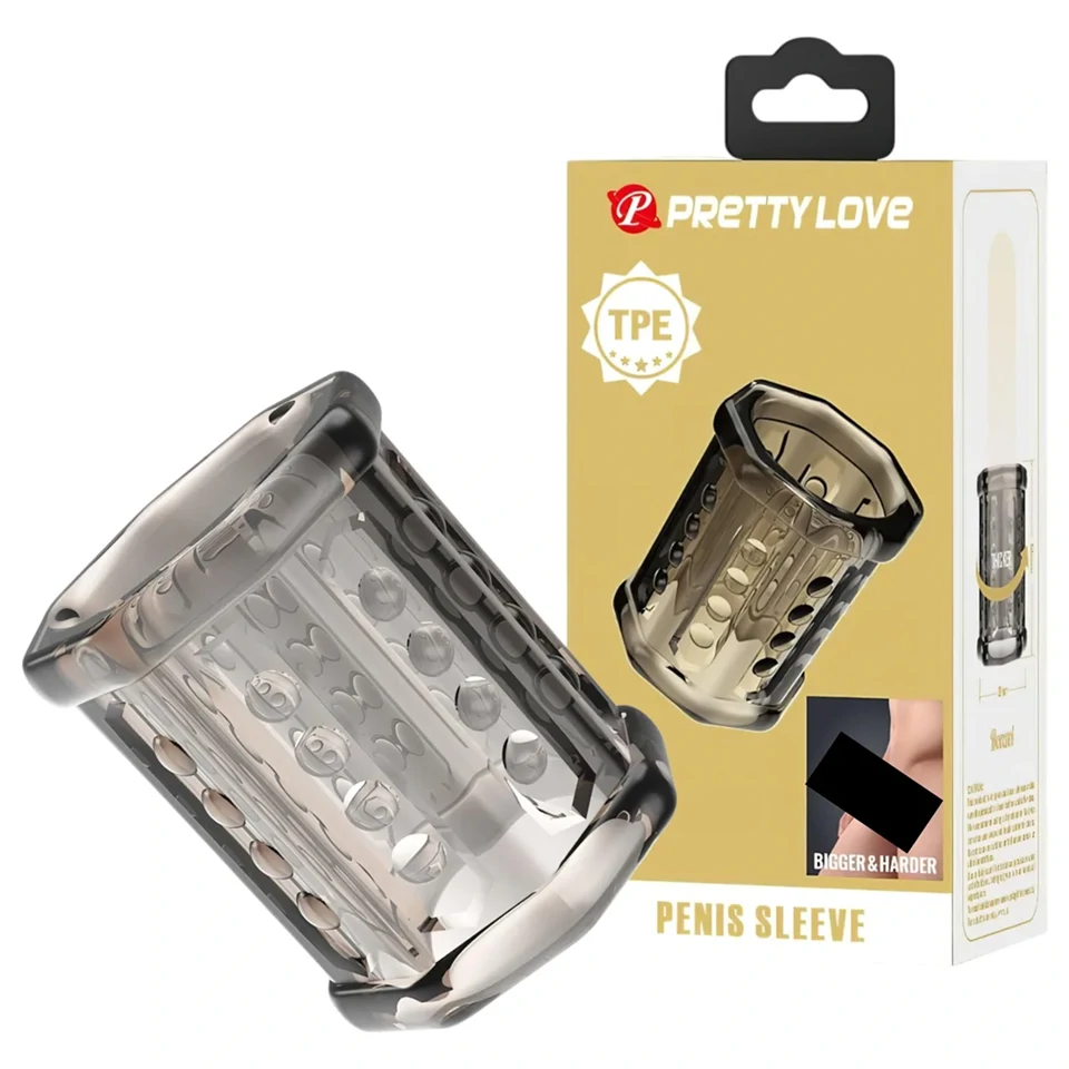 Pretty Love Ronael - péniszmandzsetta (áttetsző)