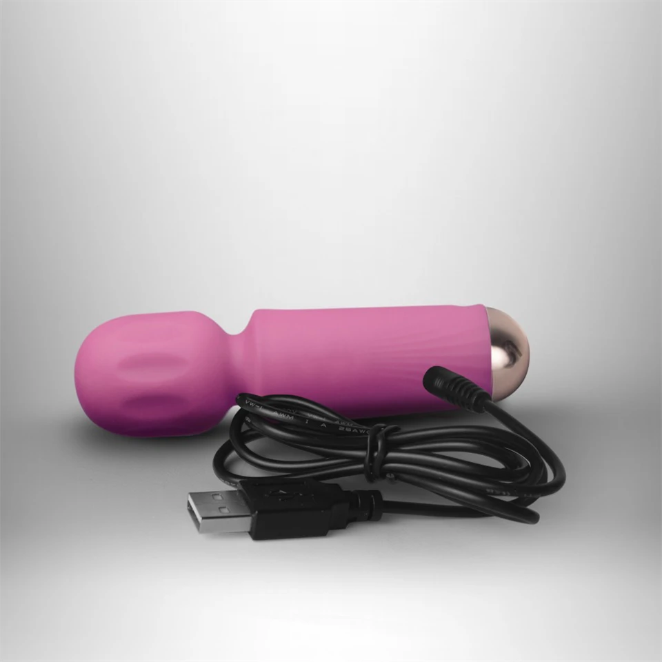 Rechargeable Mini Wand - Peony Pink