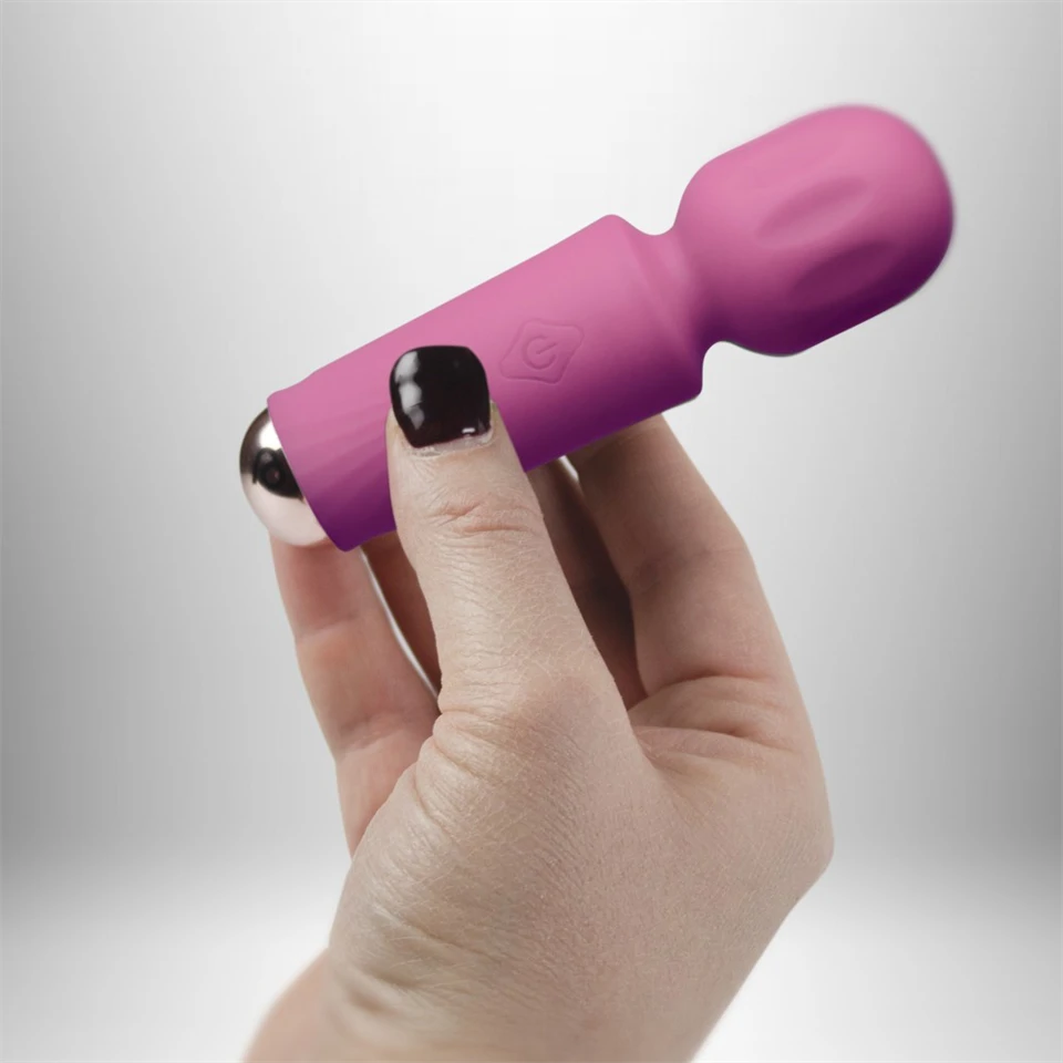 Rechargeable Mini Wand - Peony Pink