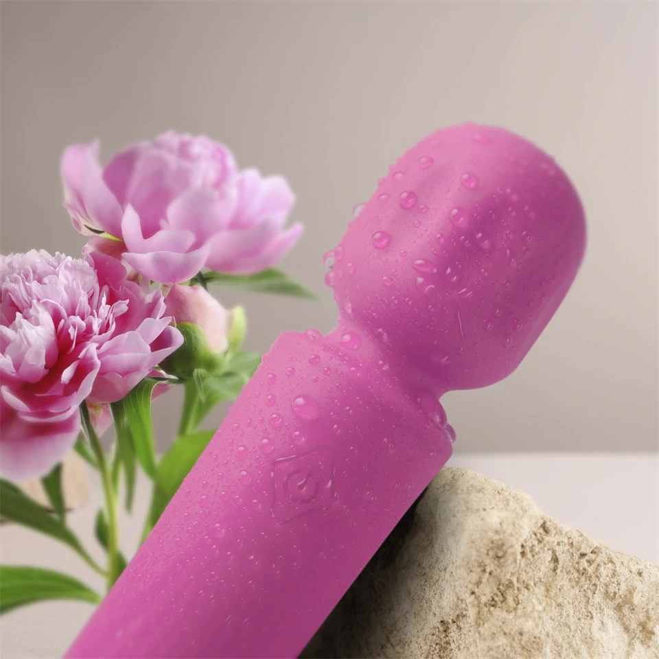 Rechargeable Mini Wand - Peony Pink