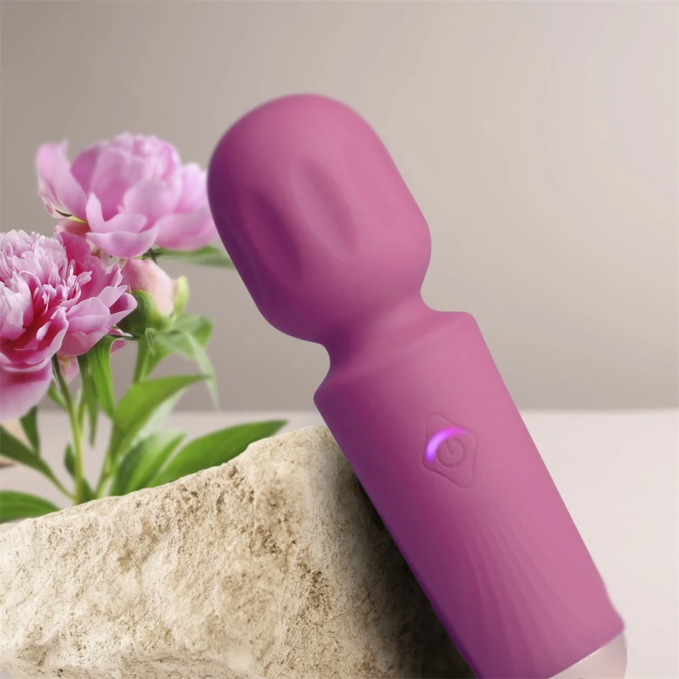 Rechargeable Mini Wand - Peony Pink