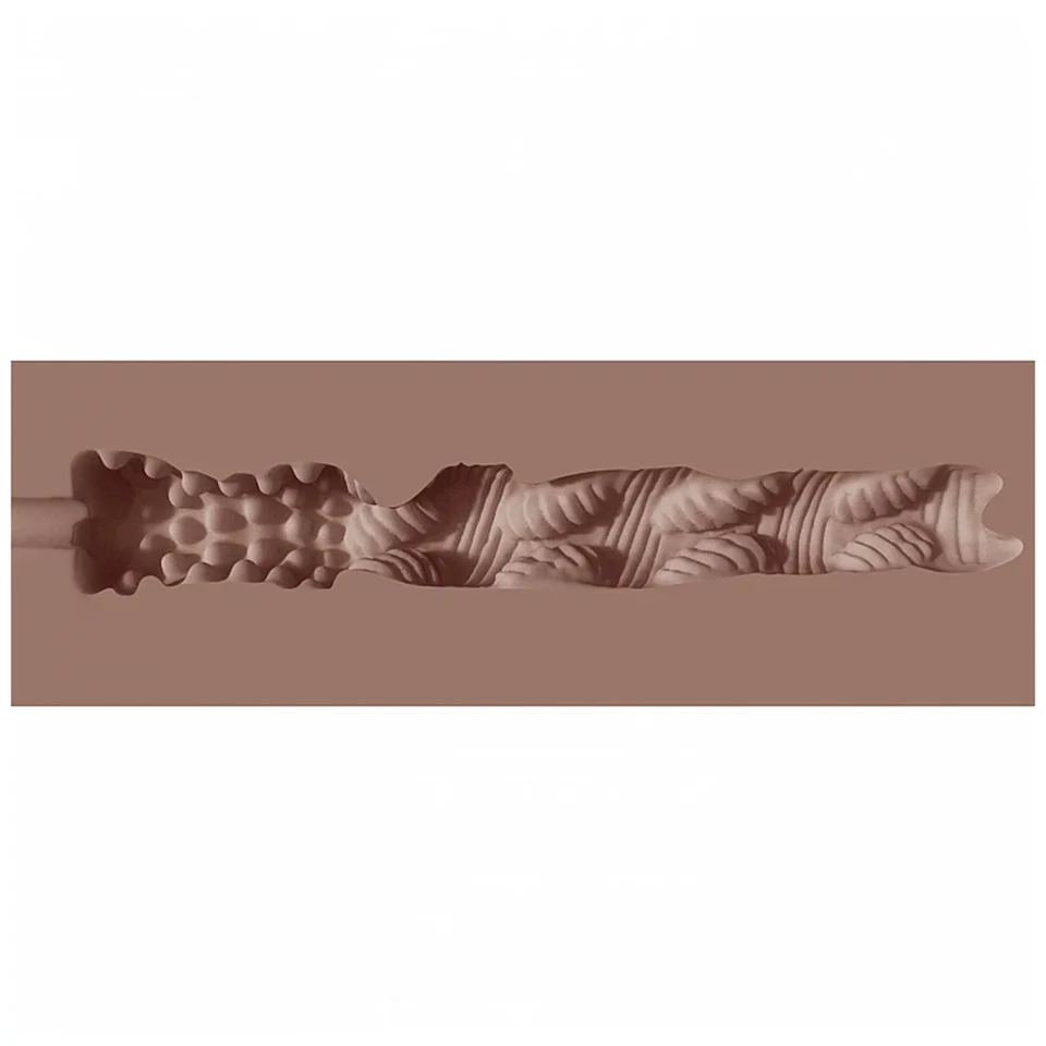 XKIN Eternal Asha - élethű műpopsi maszturbátor (natúr)