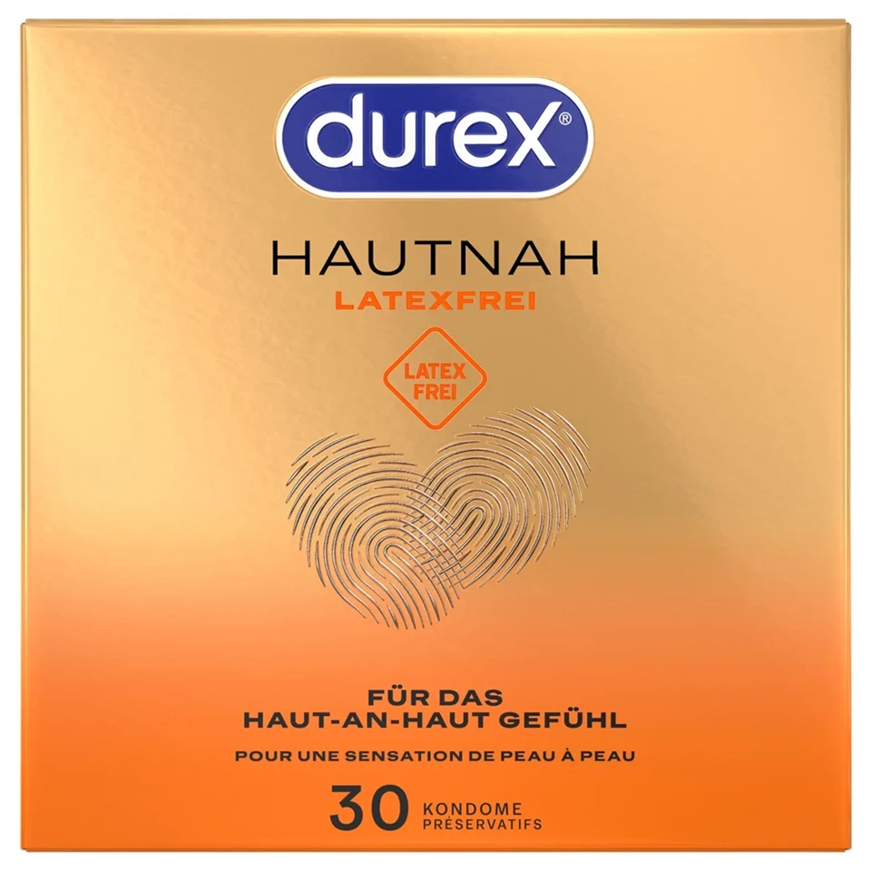 Durex Hautnah - latex mentes óvszer (30 db)
