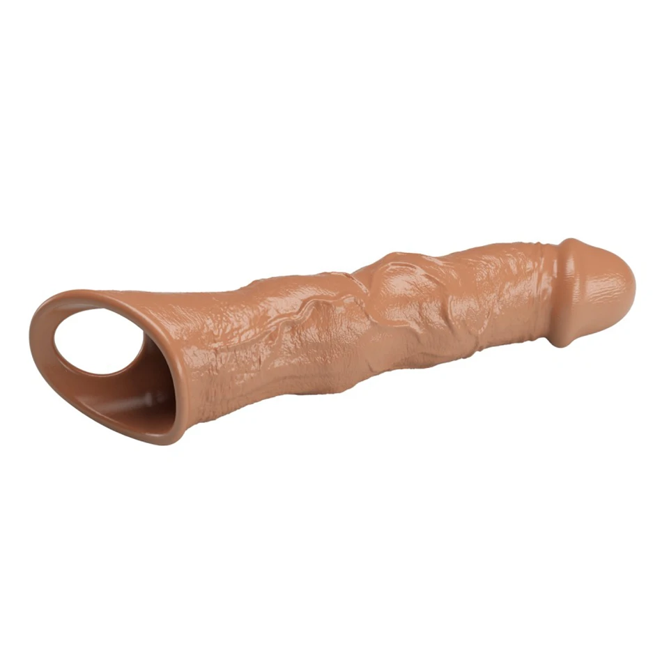 Pretty Love Extension Penis Sleeve 11" Brown