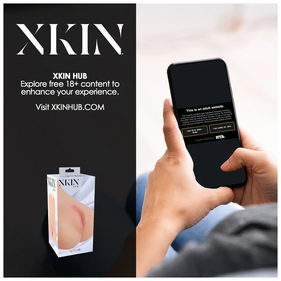 XKIN - élethű műpunci maszturbátor - L (natúr)