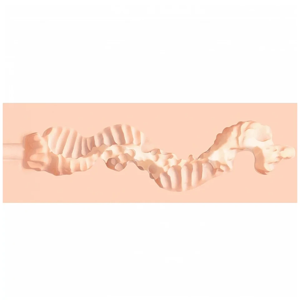 XKIN - realisztikus műpunci maszturbátor - L (natúr)