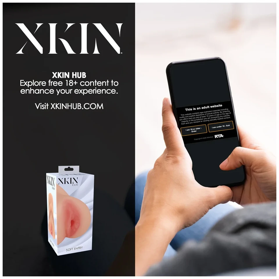 XKIN - élethű műpunci maszturbátor - M (natúr)