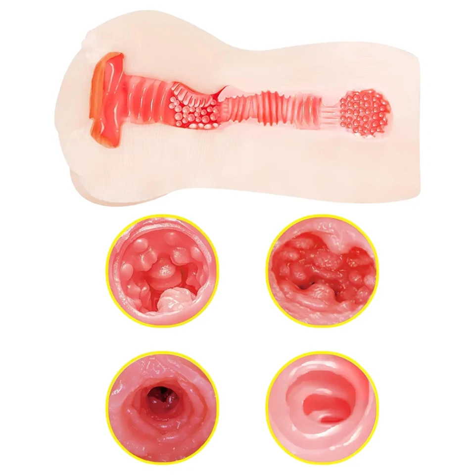 TAMASHII Continuous Orgasm - anime műpunci maszturbátor (natúr)