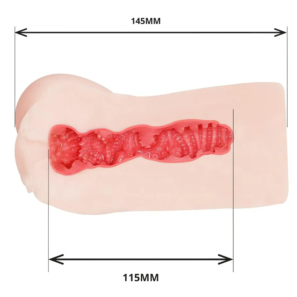 TAMASHII Squeezing Ranch - anime műpunci maszturbátor (natúr)