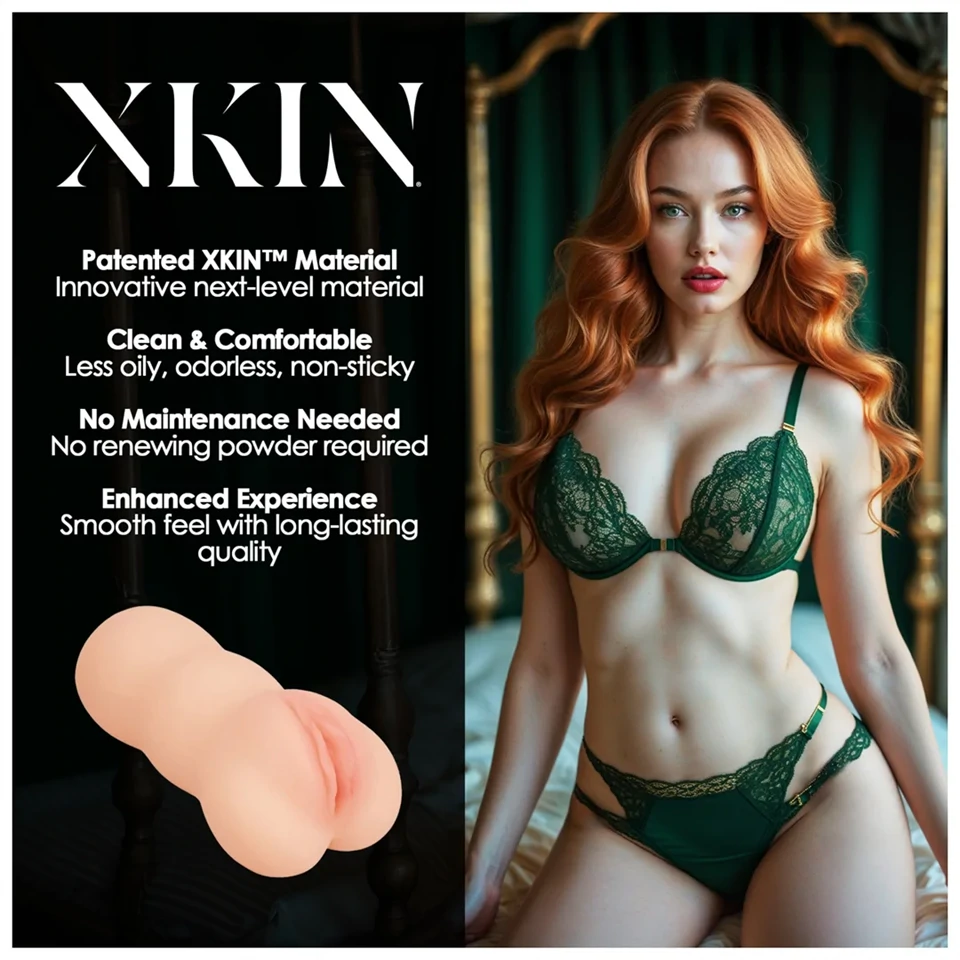 XKIN Temtress Nicolette - élethű műpunci maszturbátor (natúr)