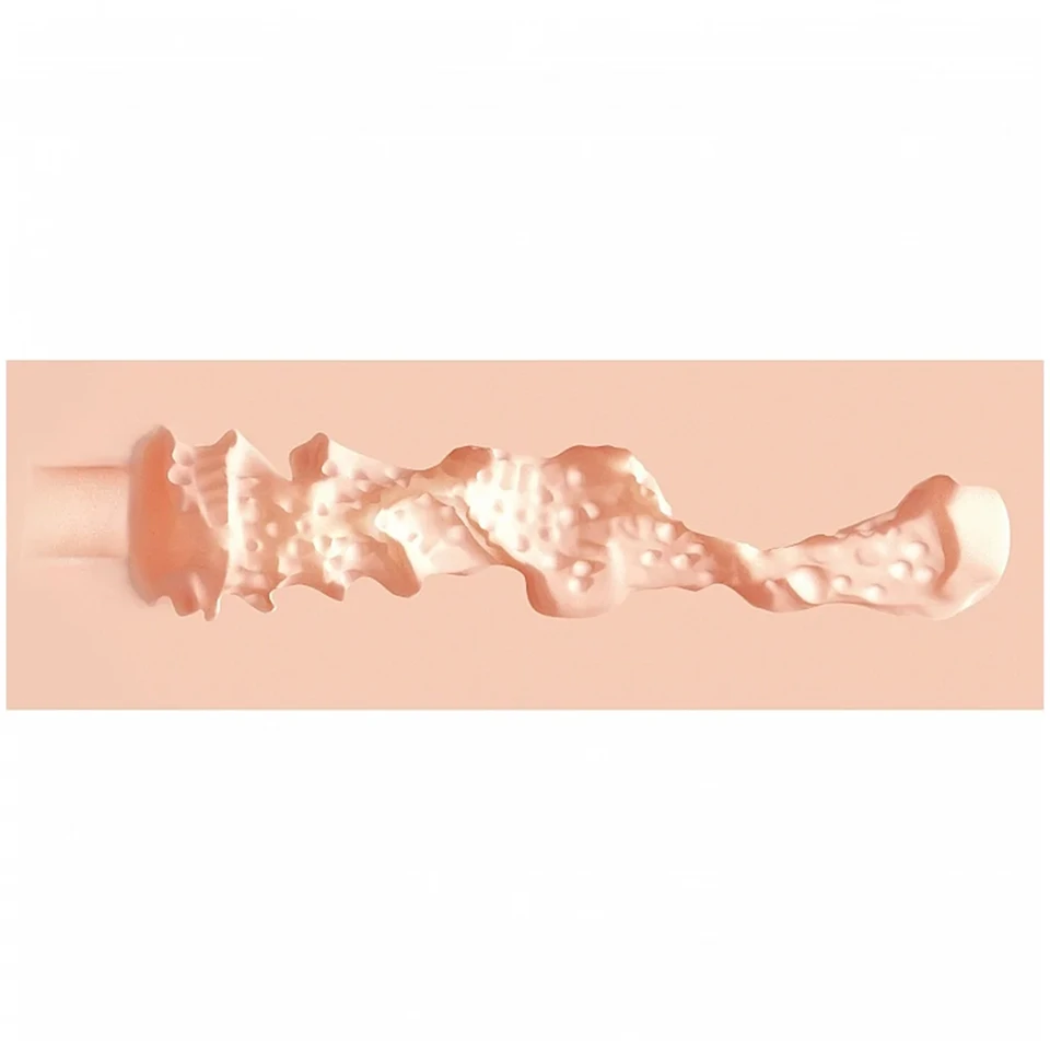 XKIN Tiffany Throatcheck - élethű műpunci maszturbátor (natúr)