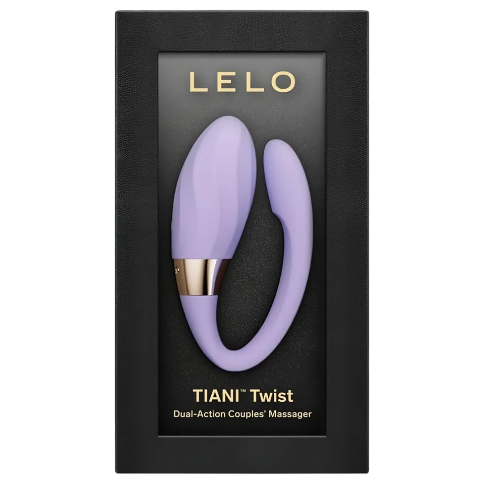 LELO Tiani Twist - okos párvibrátor (lila)