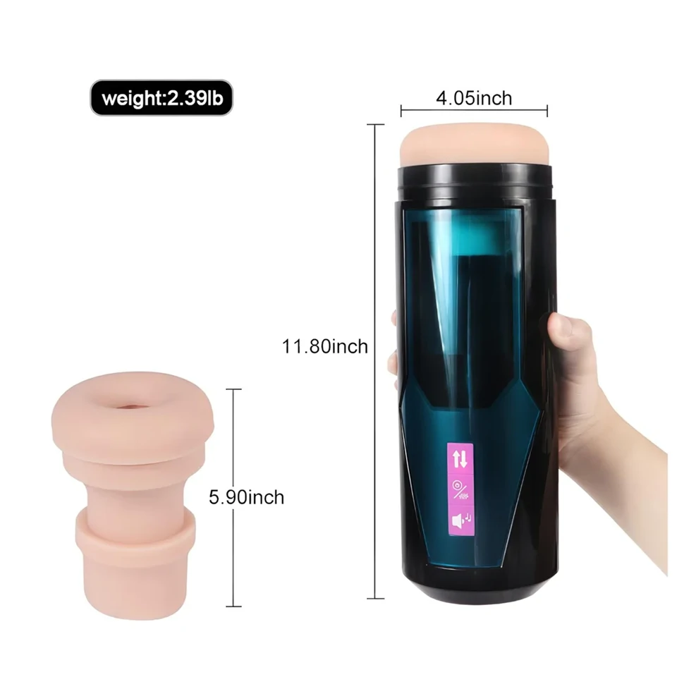 Lonely - lökő, nyögő maszturbátor (fekete)