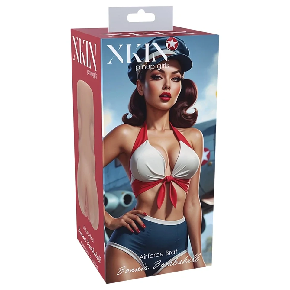 XKIN Bonnie Bombshell - élethű műpunci maszturbátor (natúr)