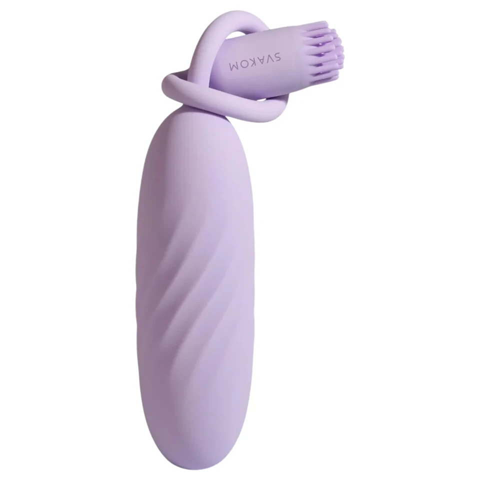 Svakom Plume - 2in1 vibrációs tojás (lila)