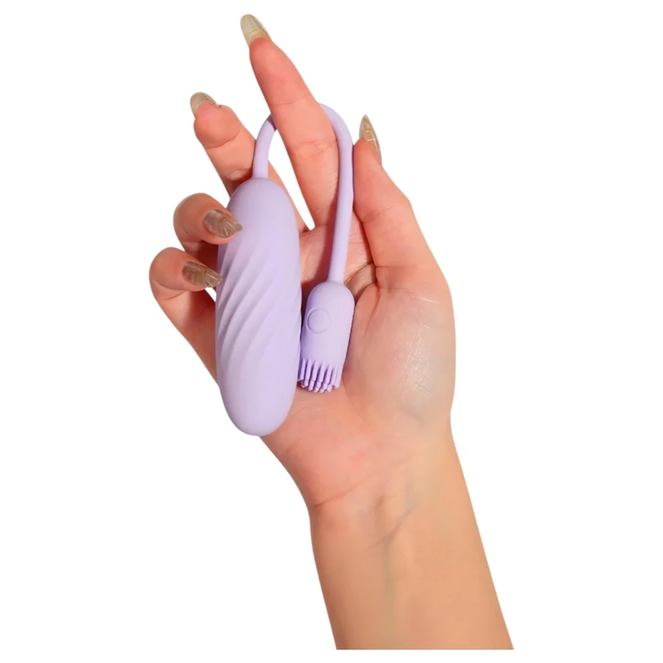 Svakom Plume - 2in1 vibrációs tojás (lila)