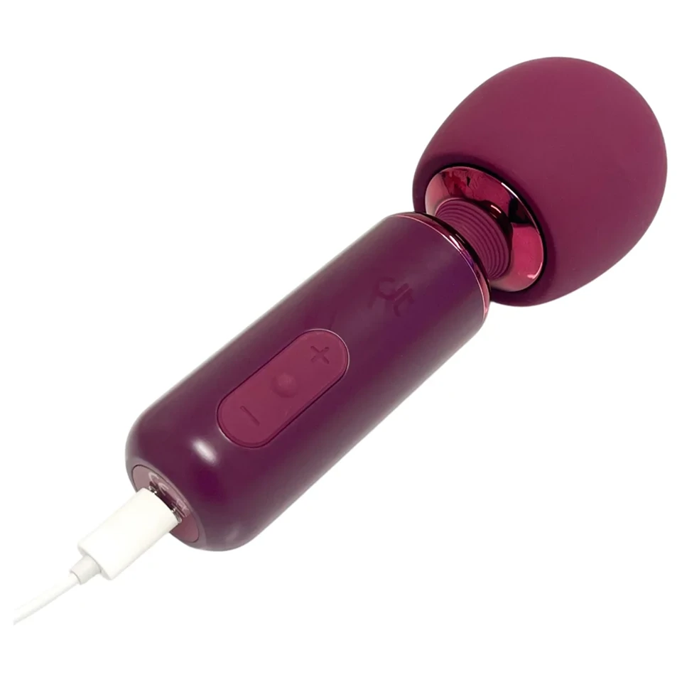 Glam - mini wand vibrátor (lila)