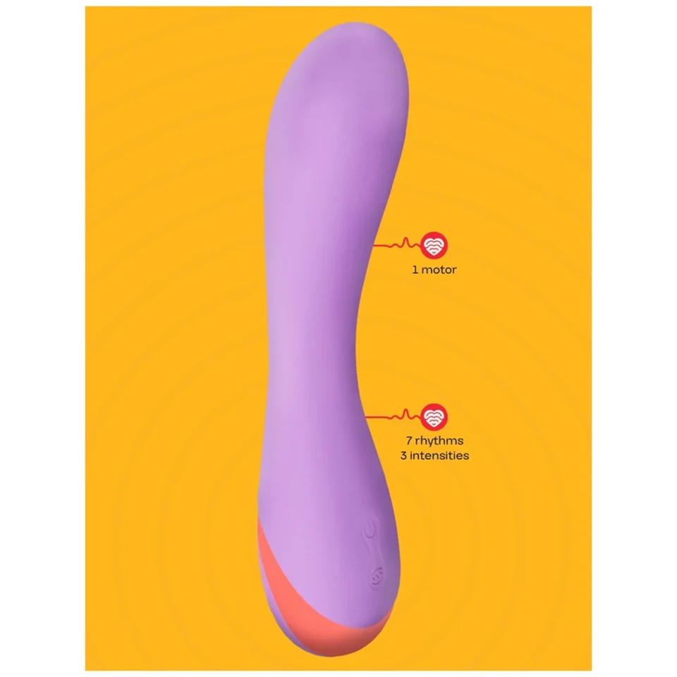 Dreamtoys Love Signal - G-pont vibrátor (lila)