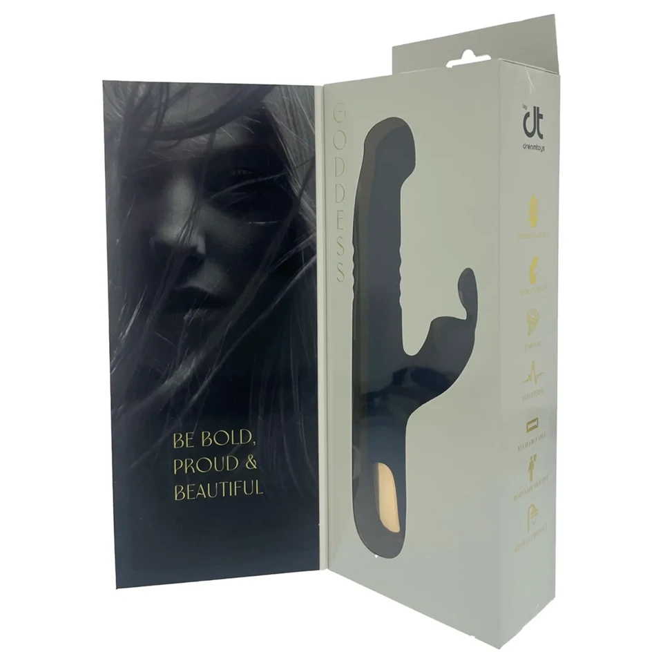 Dreamtoys Goddess Collection - lökő párvibrátor (sötétkék)