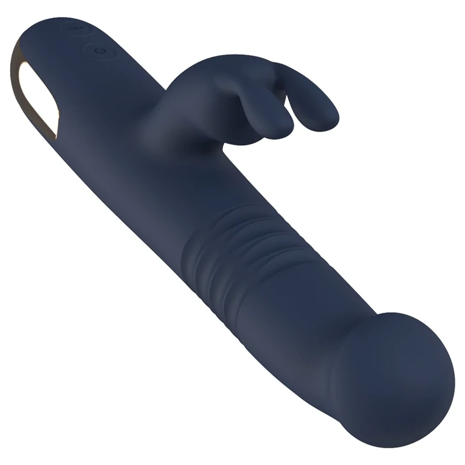 Dreamtoys Goddess Collection - lökő párvibrátor (sötétkék)