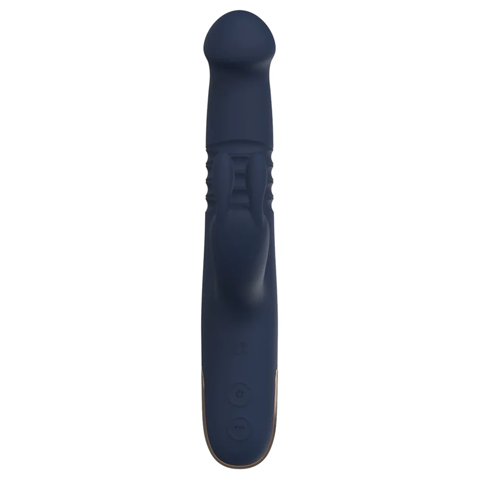 Dreamtoys Goddess Collection - lökő párvibrátor (sötétkék)