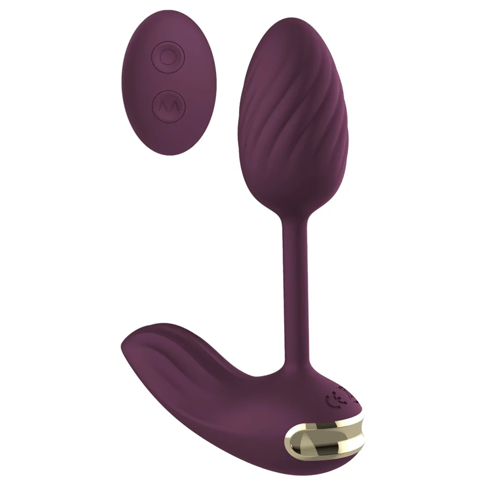 Dreamtoys Essentials - hordható hajlékony vibrotojás (lila)