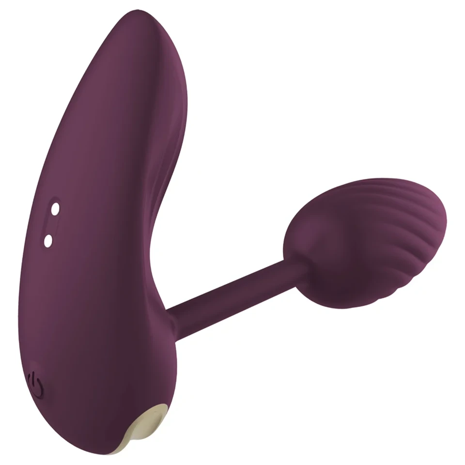 Dreamtoys Essentials - hordható hajlékony vibrotojás (lila)