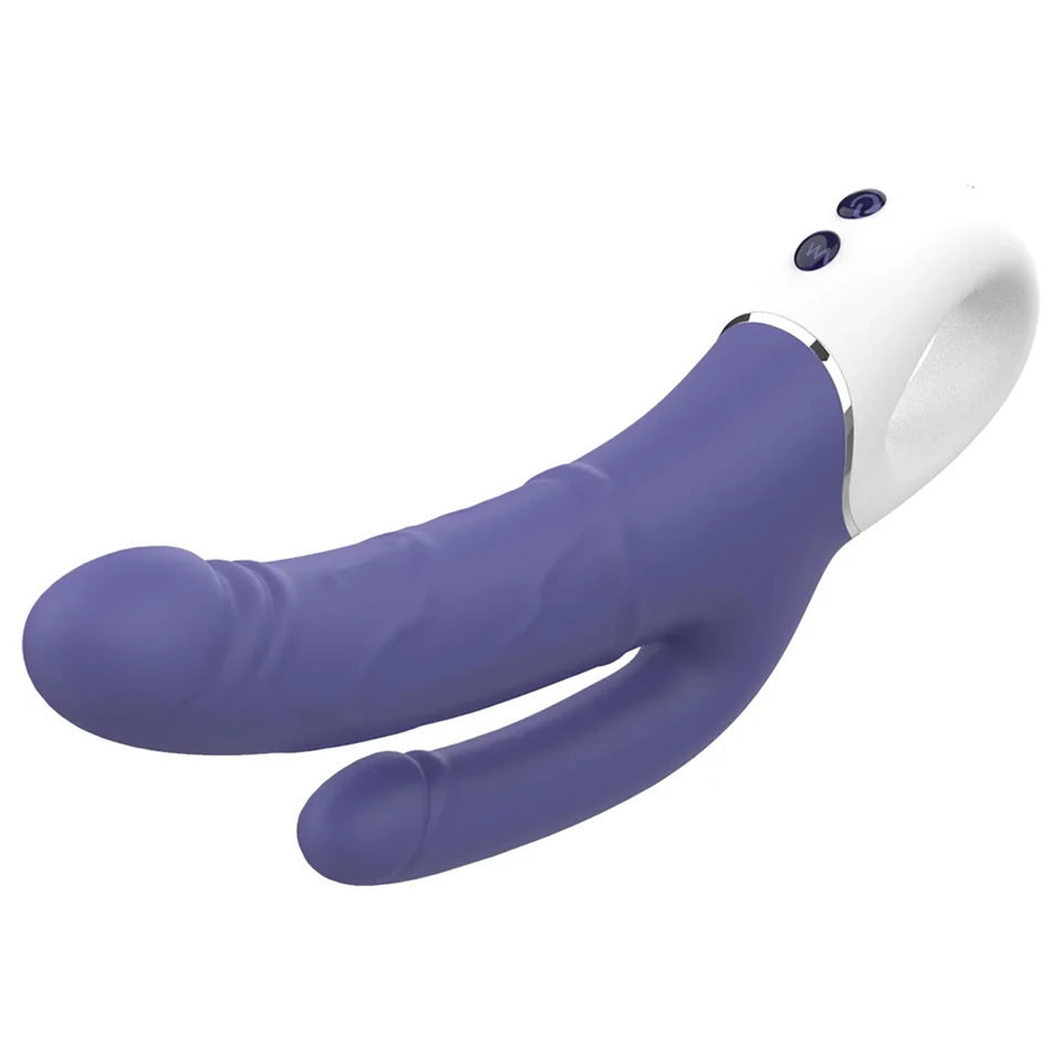 Dreamtoys Essentials - dupla vibrátor (lila)