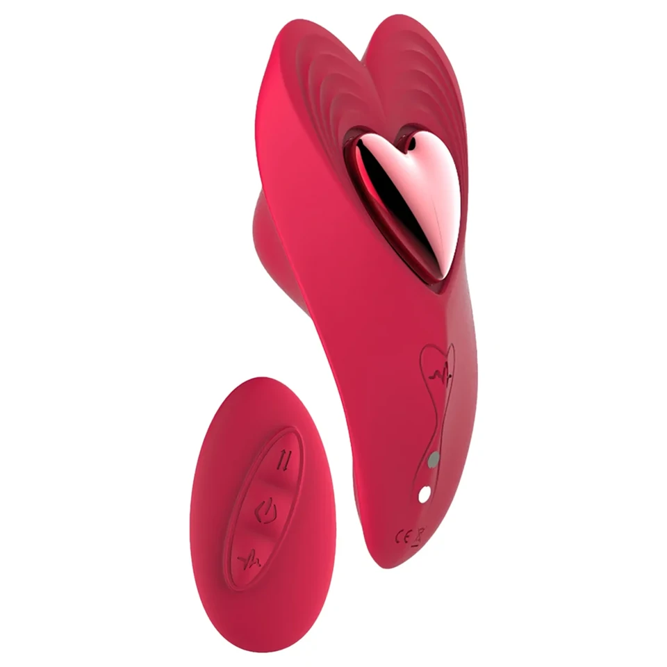 Dreamtoys Amour - bugyi vibrátor szett (piros)