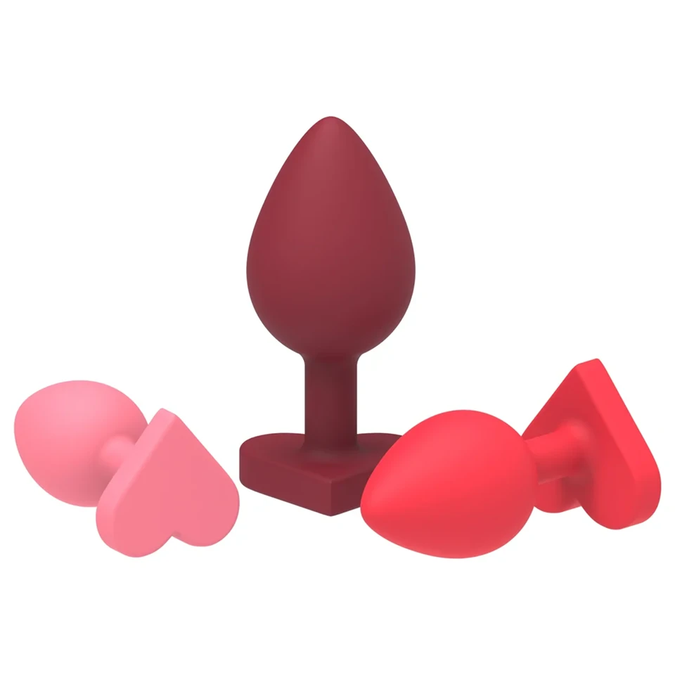 Dreamtoys Amour - anál tréning ajándékszett (piros)