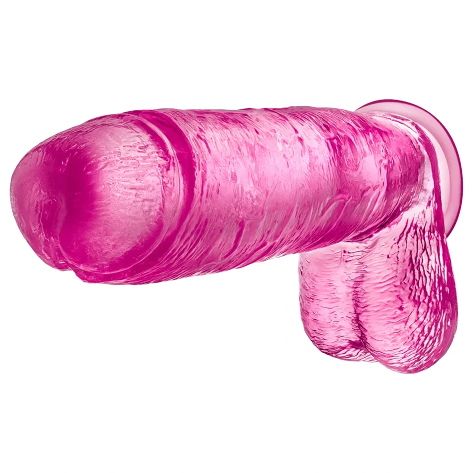 Blush B Yours Plus - realisztikus dildó (rózsaszín)