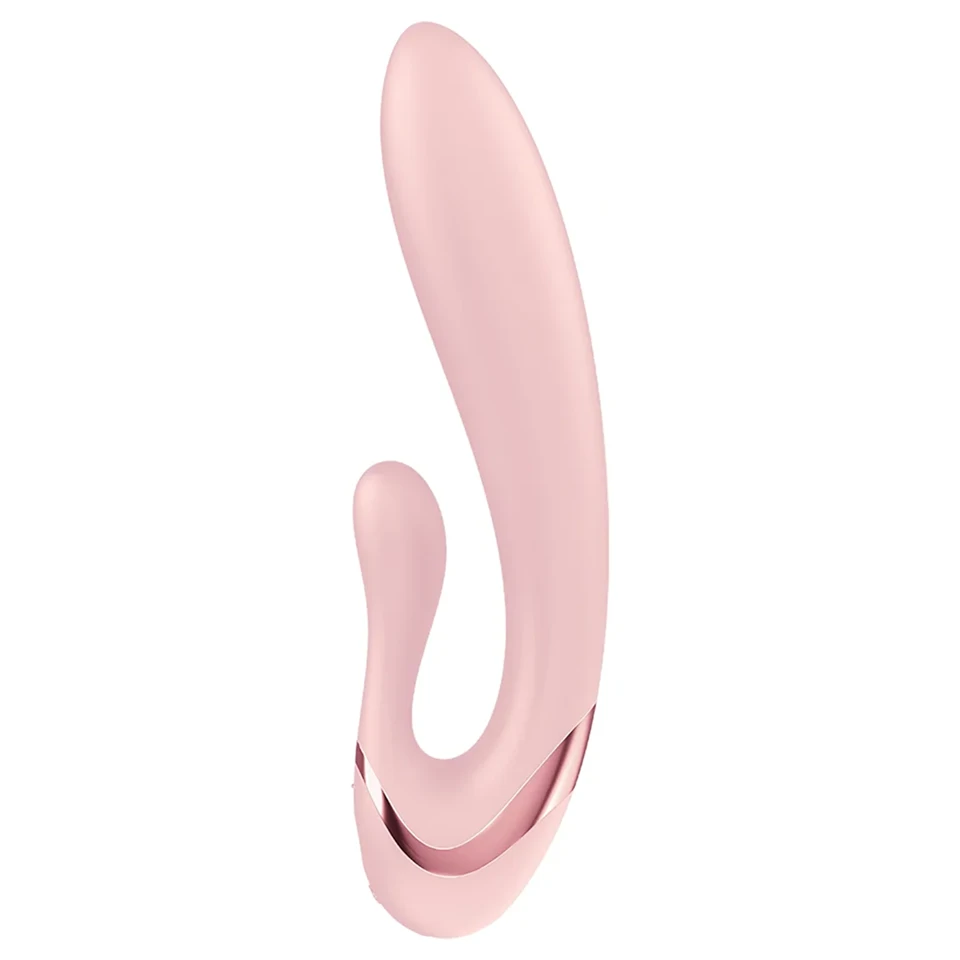 Satisfyer - Pearl Bunny 3 forgógyöngyös nyuszivibrátor (pink)