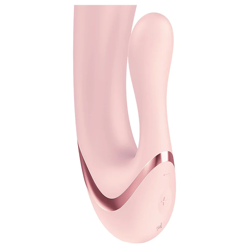 Satisfyer - Pearl Bunny 3 forgógyöngyös nyuszivibrátor (pink)