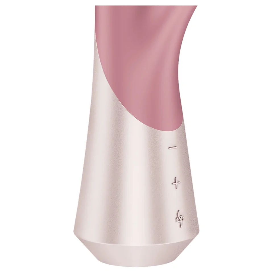 Satisfyer - Pearl Bunny 1 forgógyöngyös nyuszivibrátor (pink)