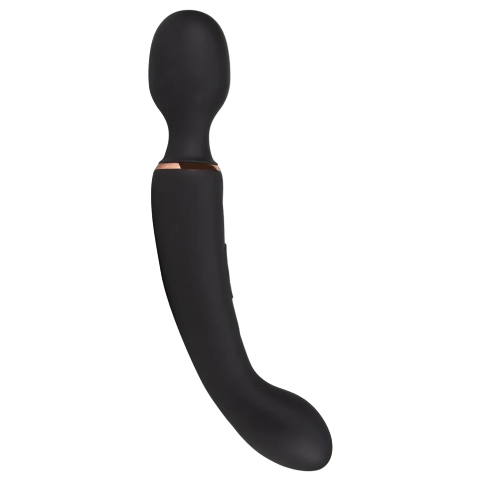 Blush Lush - 2 az 1-ben wand és G-pont vibrátor (fekete)