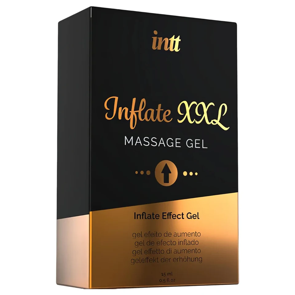 intt Inflate XXL - péniszméret-növelő masszázsgél