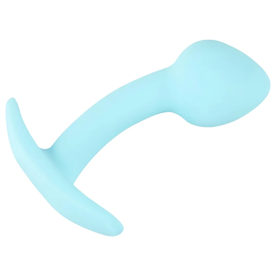 Cuties Mini Butt Plug - szilikon anál plug (kék, 2,6 cm)