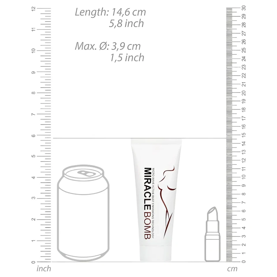 Pharmquests Miracle Bomb - mellnagyobbító és feszesítő krém (100 ml)
