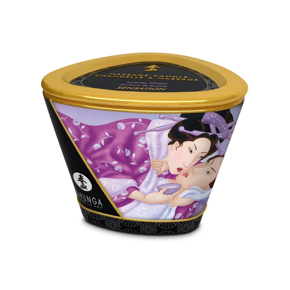 Massage candle - lavender - 170 ml