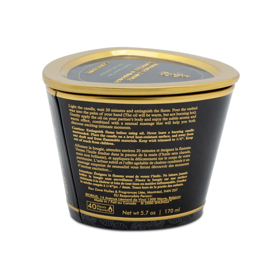 Massage candle - mango - 170 ml