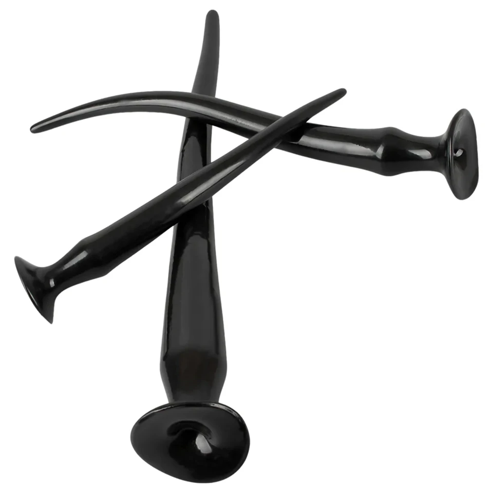 You2Toys - extra hosszú anál plug szett (3 részes, fekete)