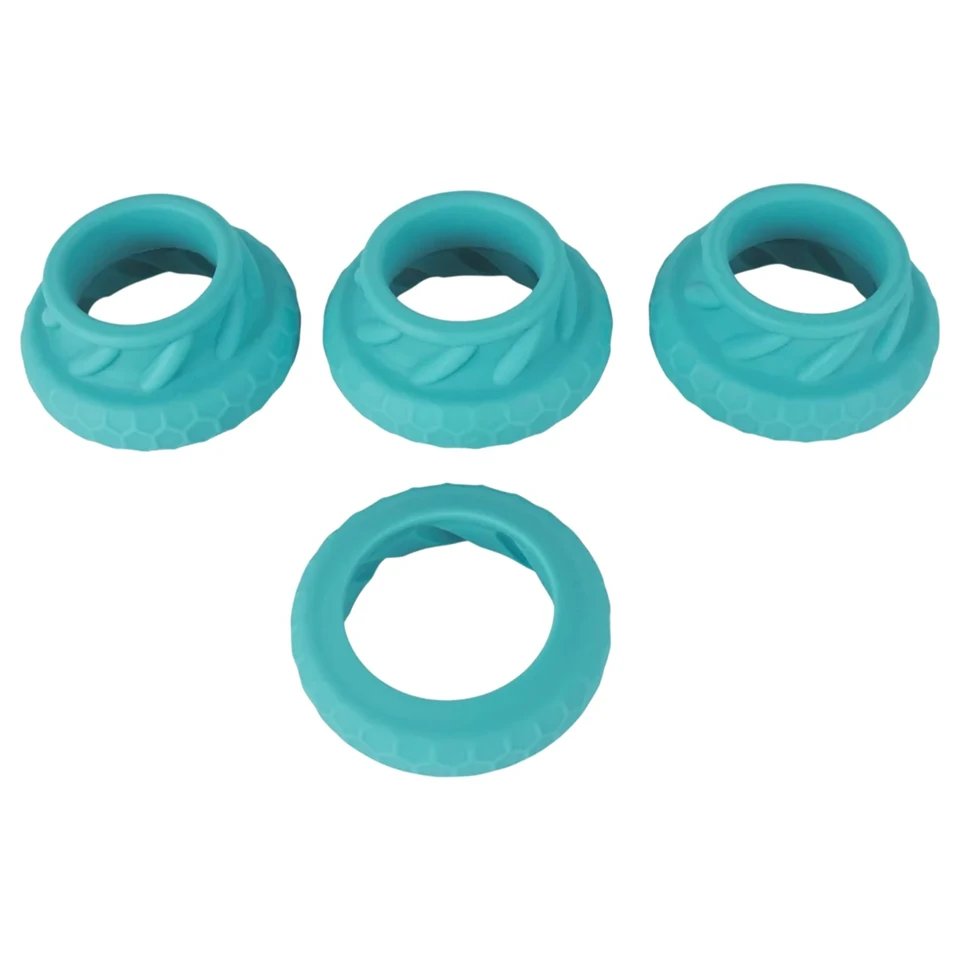You2Toys - 3in1 pénisz- és heregyűrű szett (türkiz)