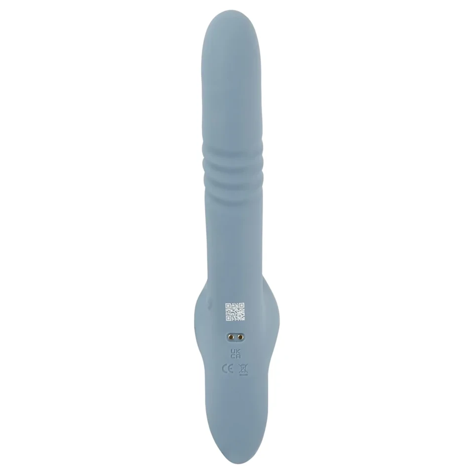 You2Toys - 3 részes felcsatolható nyuszis lökővibrátor távirányítóval (kék)