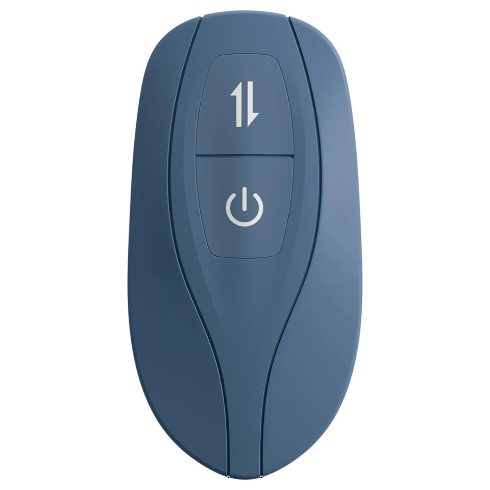You2Toys - 3 részes felcsatolható nyuszis lökővibrátor távirányítóval (kék)