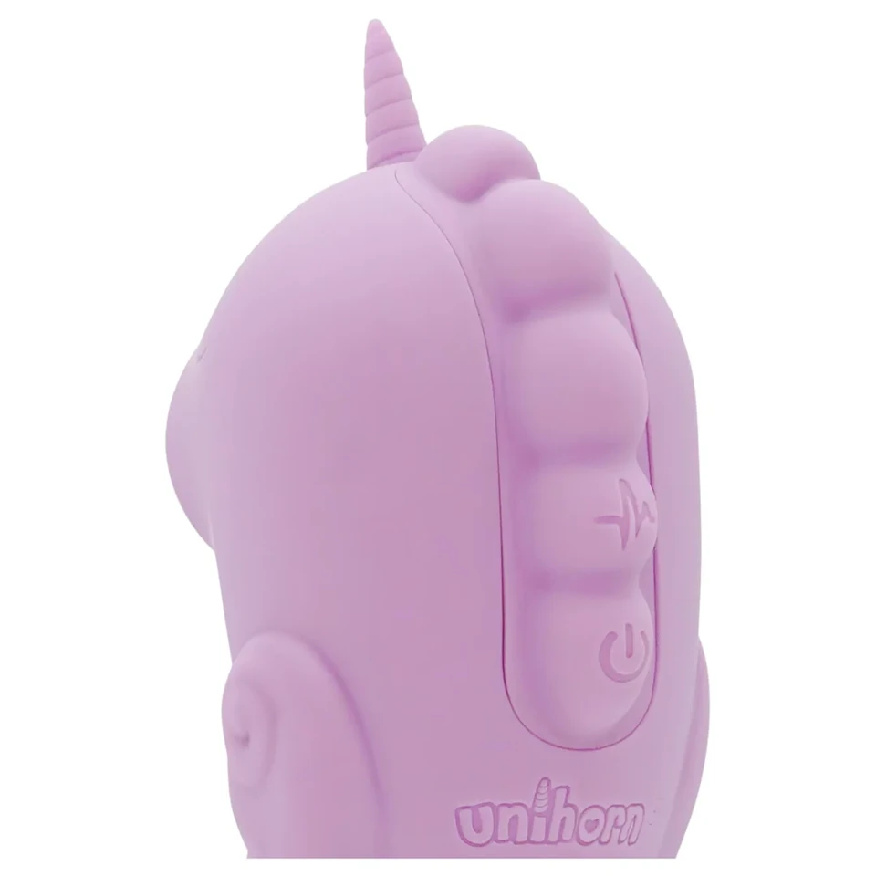 Unihorn C-Horse - G-pont és csiklóizgató vibrátor (lila)