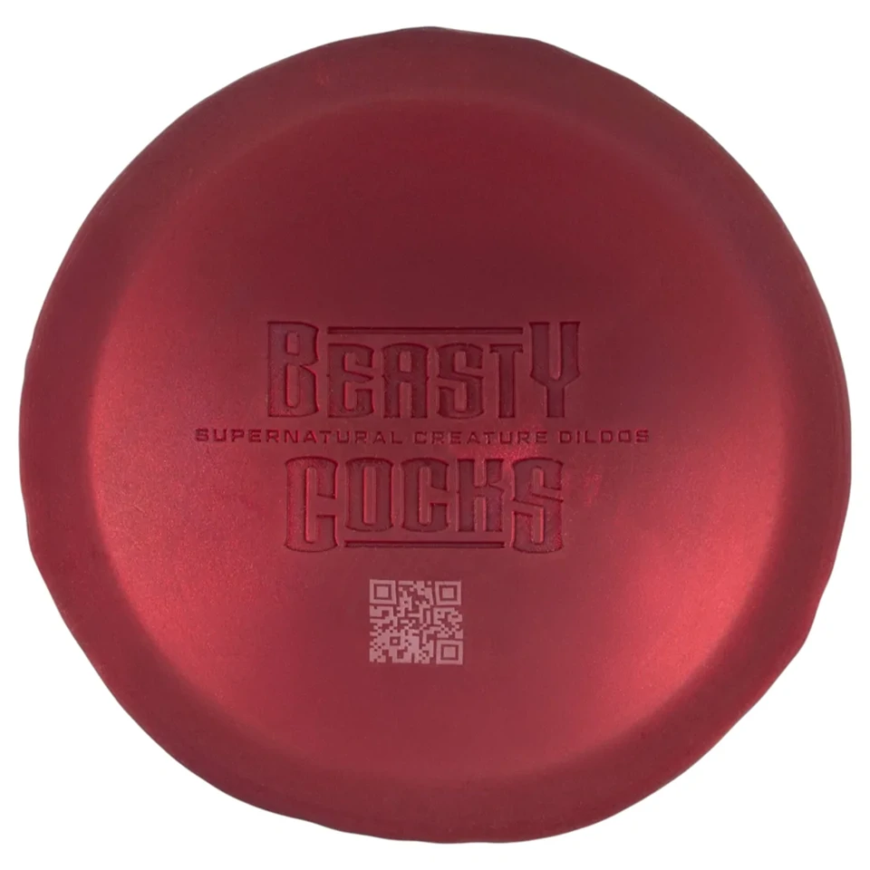 Beasty Cocks - Werewolf Willie élethű fantázia dildó tapadókoronggal - bordó (21 cm)