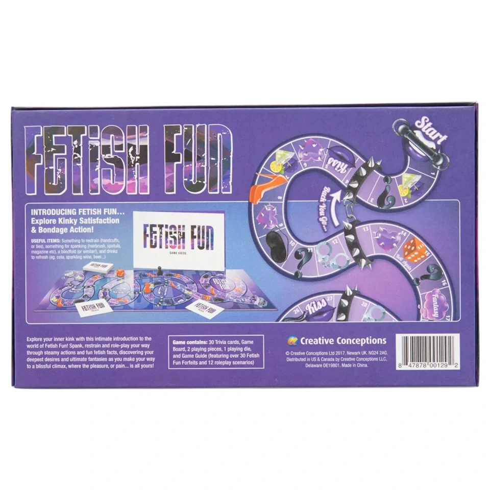 Fetish Fun - erotikus társasjáték pároknak (angol nyelvű)