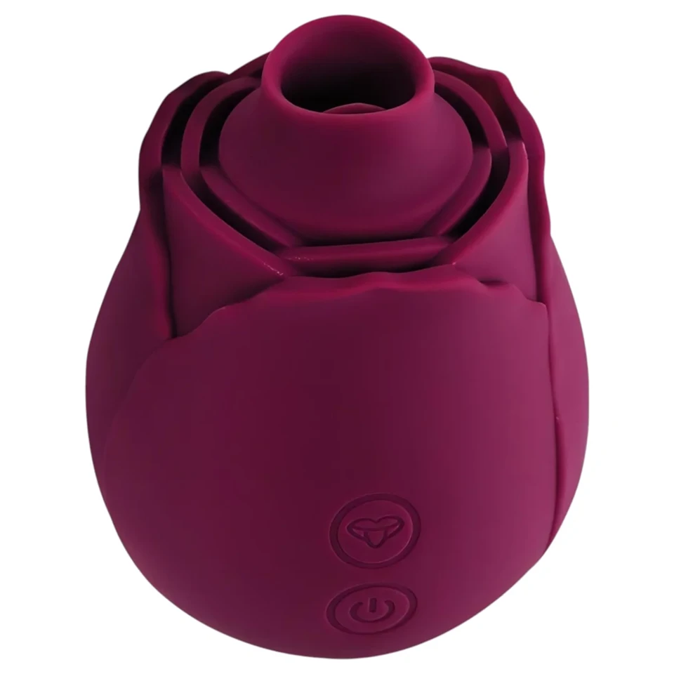 Skins Rose Flutterz - akkus csiklóvibrátor (lila)
