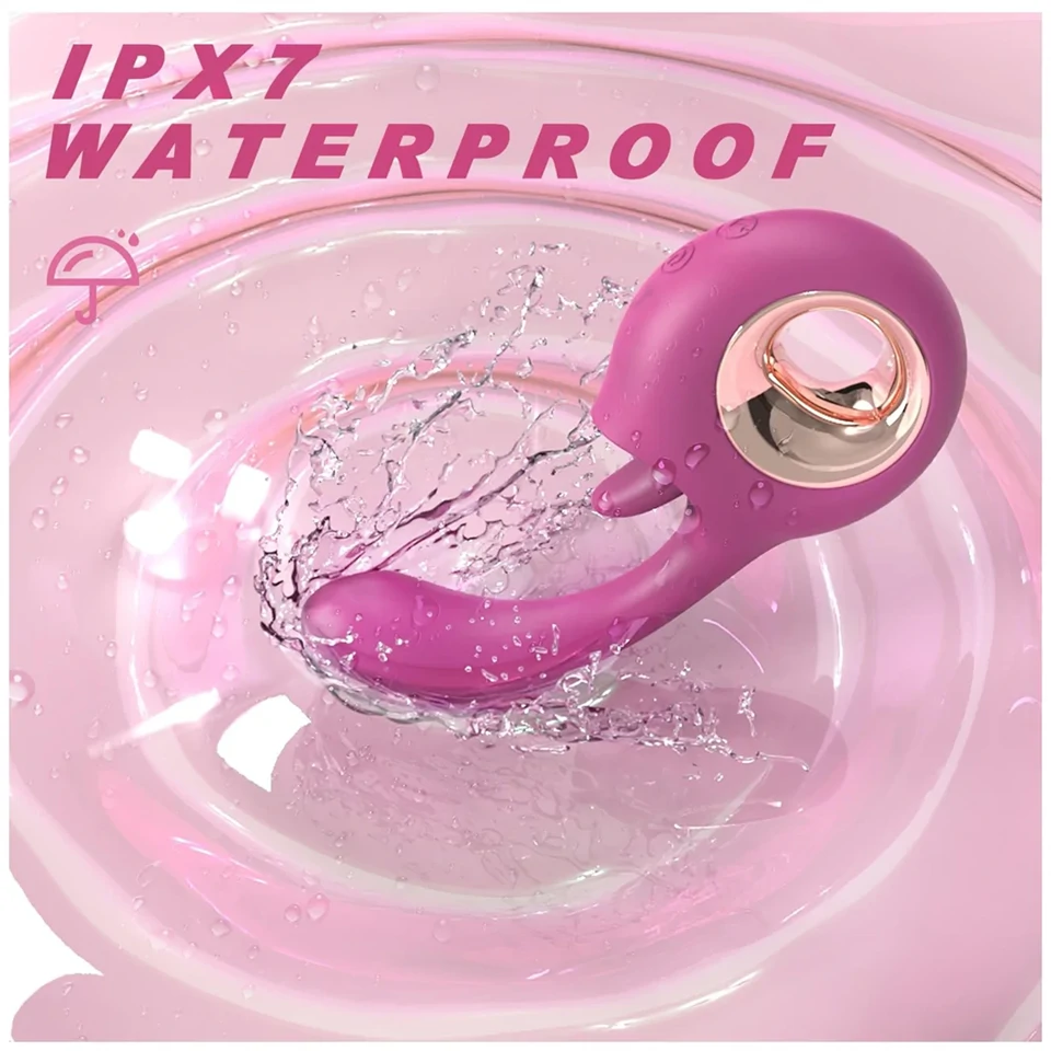 Sex HD - nyaló-és G-pont vibrátor (piros)